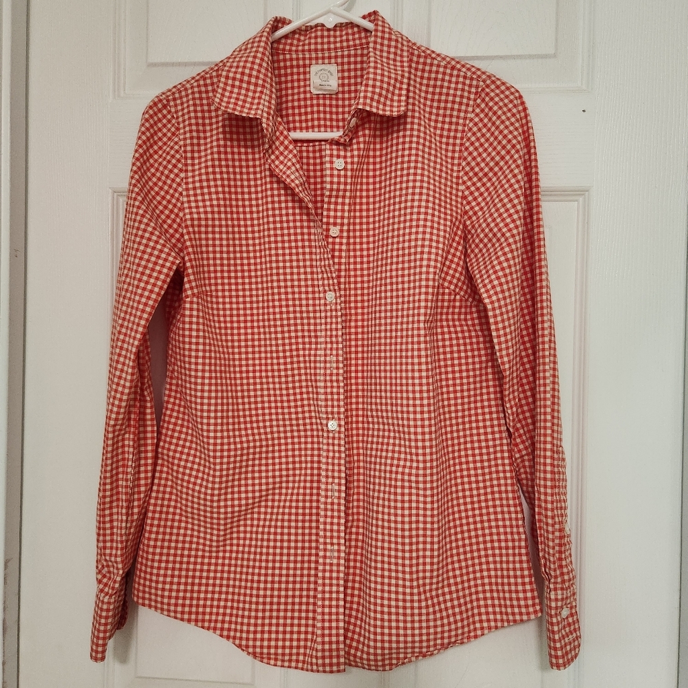 Vintage JCrew Plaid perfect shirt